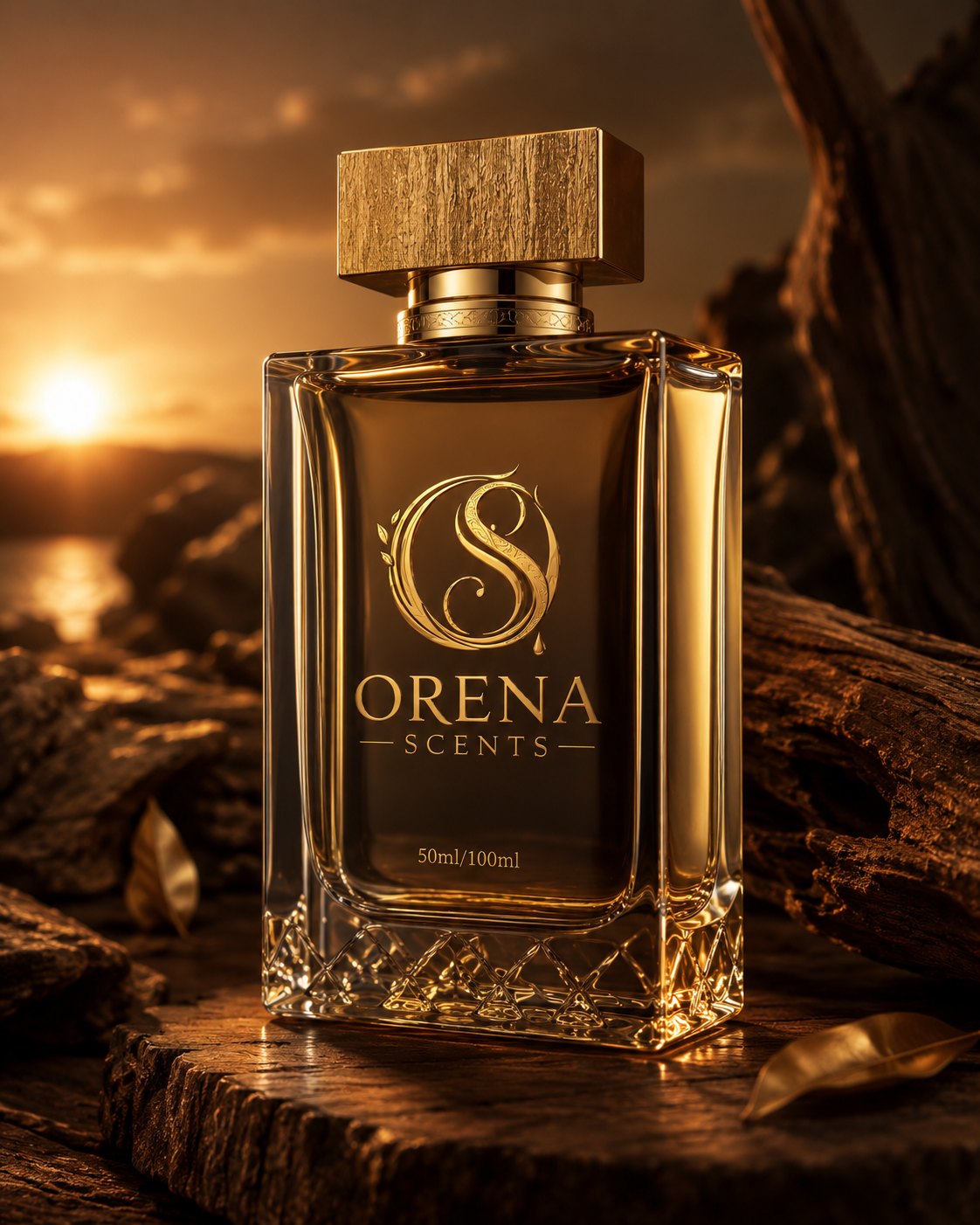 Luxury fragrance bottle